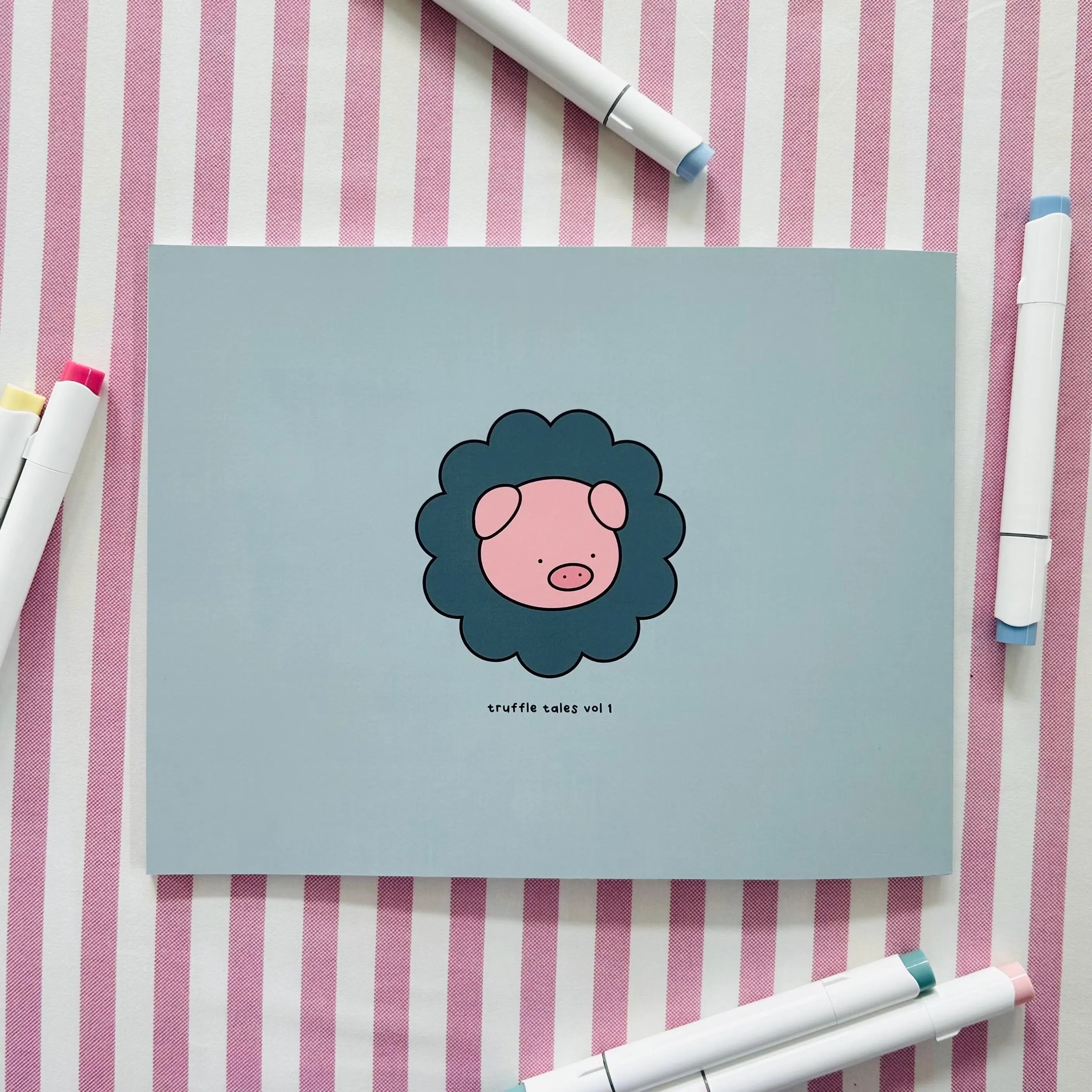 Coloring book backside.