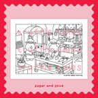 Digital Download | Holiday Coloring | Set of 3