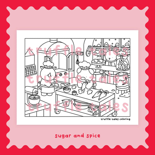 Digital Download | Holiday Coloring | Set of 3